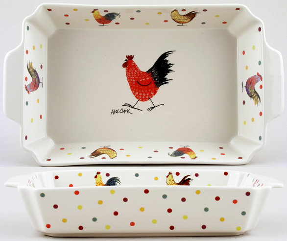 Roaster rectangular ovenproof